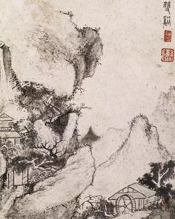 枯笔之境,枯笔之境的书法作品