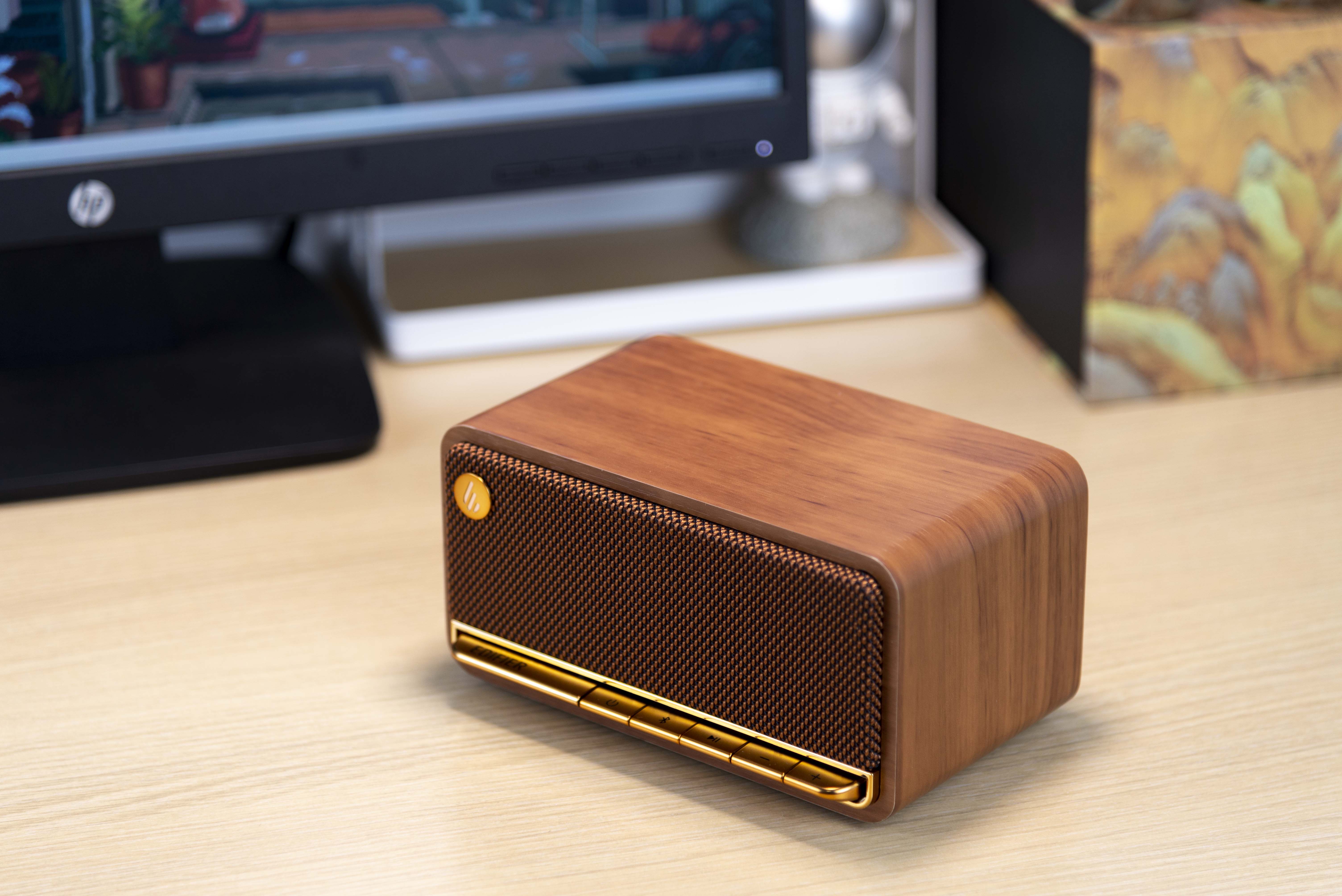 漫步者最好的一款小音箱,漫步者复古蓝牙音箱