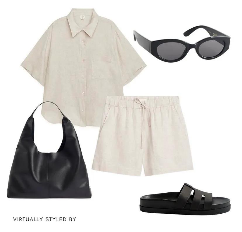 短裤怎么穿搭才能潇洒利落又凉爽,夏日里短裤穿搭穿出不一样的美丽