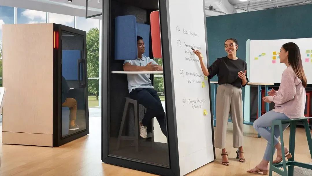 藏在写字楼里面的工作室,智慧办公工作站