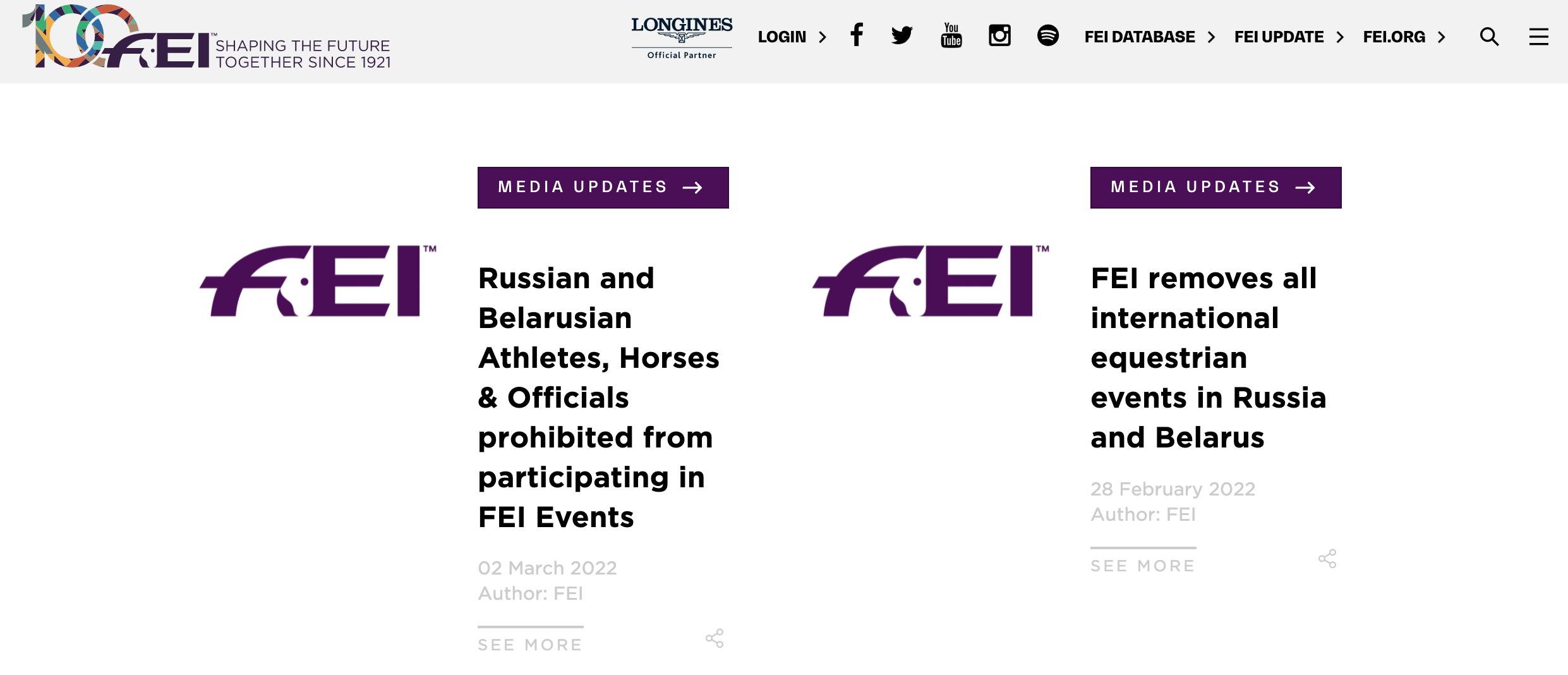 「马闻天下」荷兰马术大师赛回归；FEI支持乌克兰以及其马匹事宜