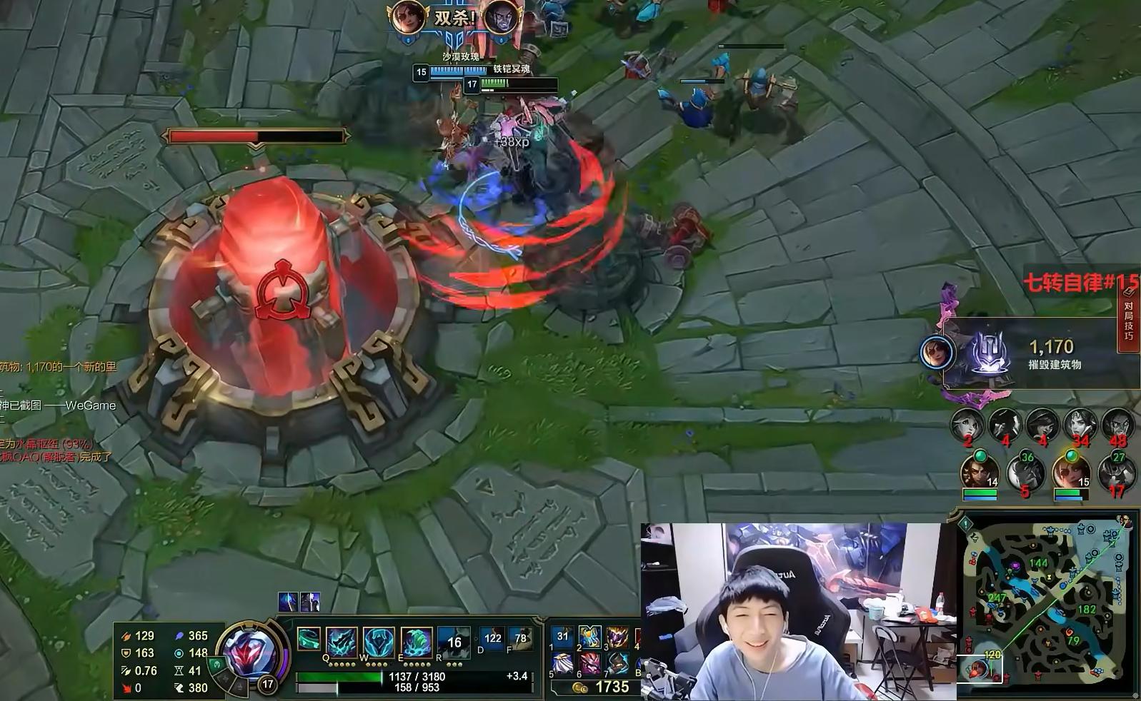 中韩对抗赛小超梦铁男打船长,小超梦铁男打铁男