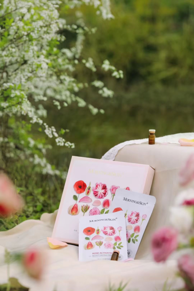 玫莉蔻安瓶精华补水面膜,玫莉蔻玫瑰水润保湿面膜