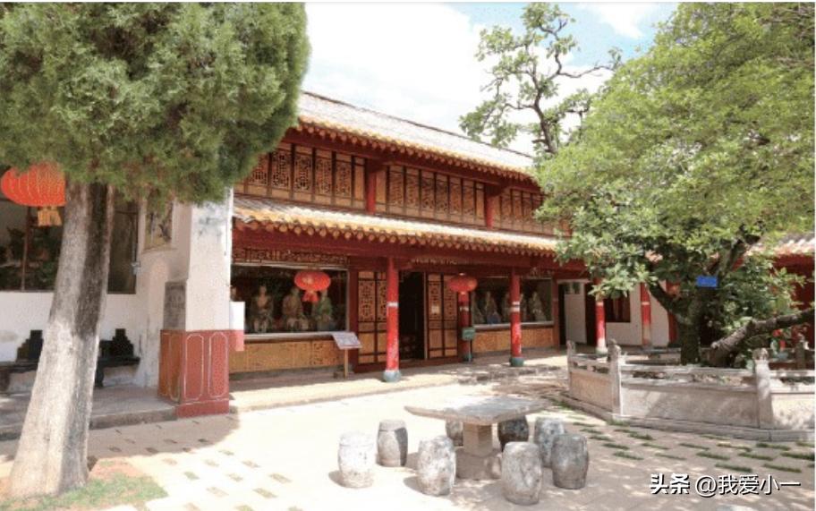 云南昆明古建筑群图,云南省昆明市官渡古镇古建筑