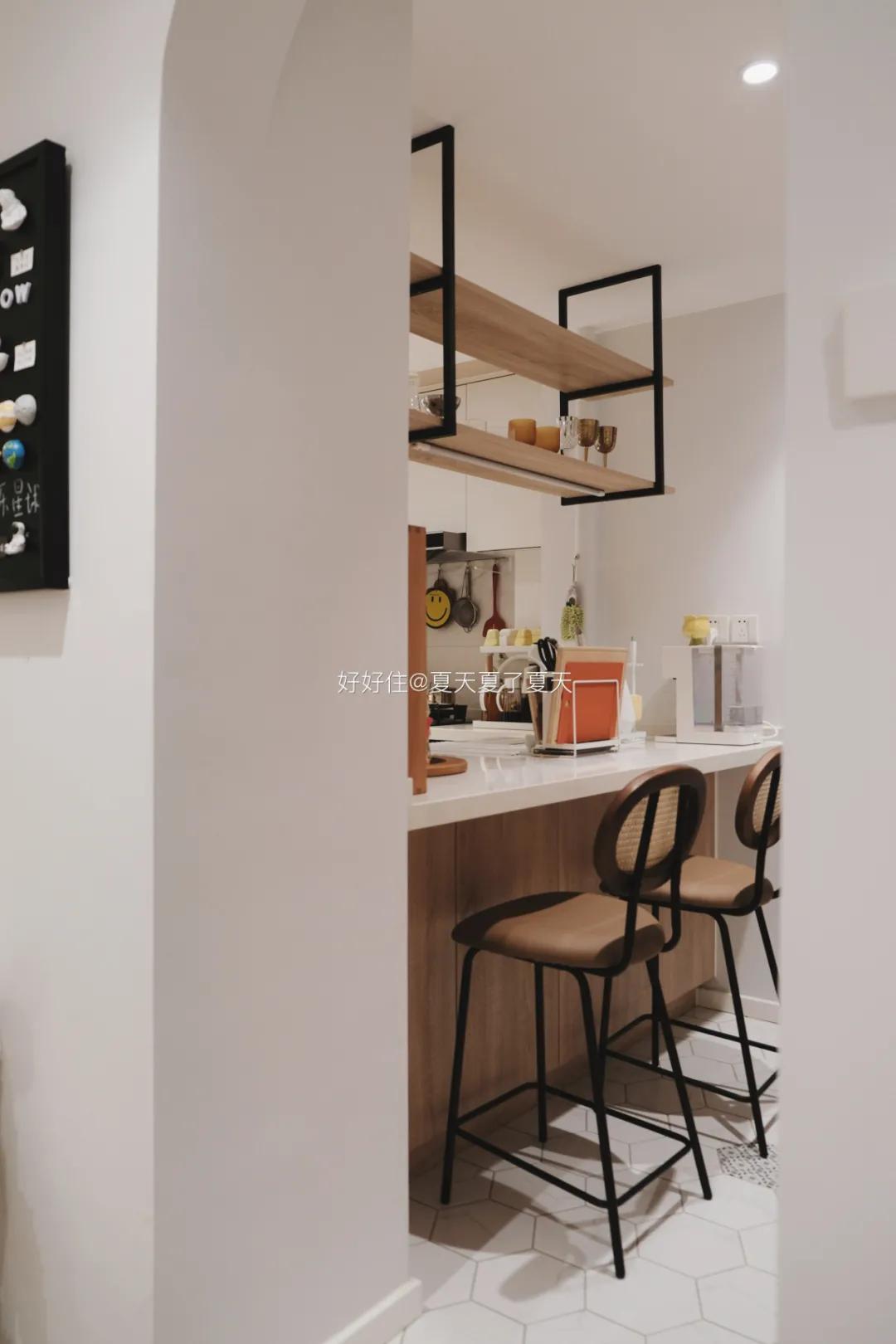 小厨房改造茶厅,老房改装小厨房