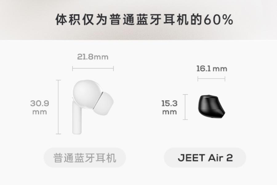 jeetair2耳机升级版,jeetair2蓝牙耳机评测