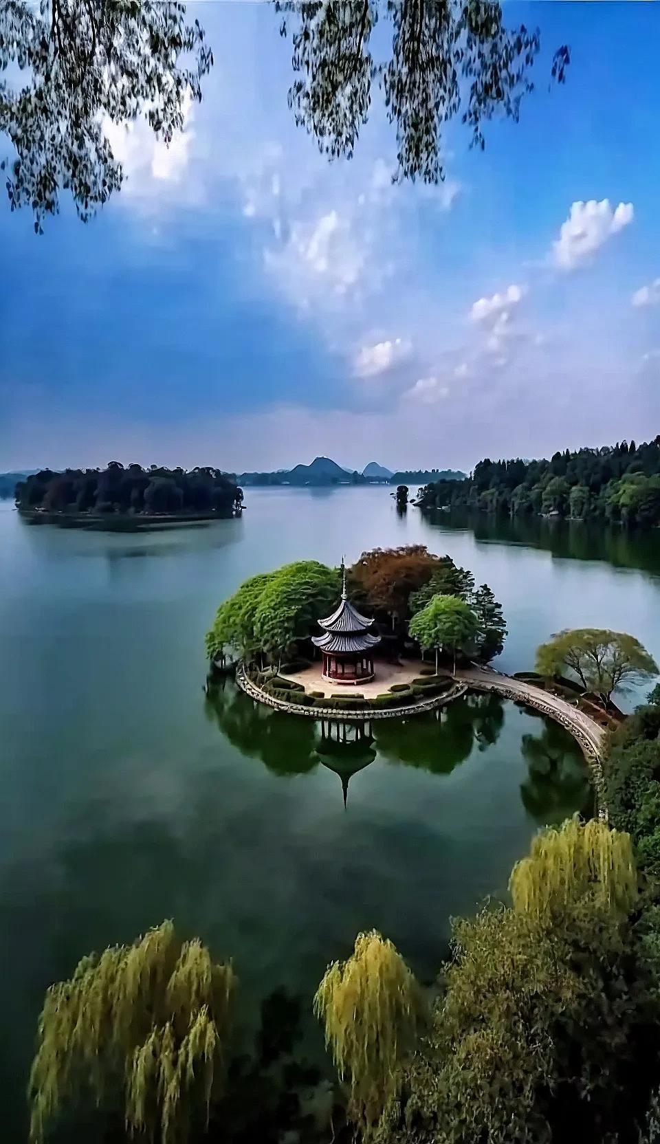 杭州西湖图片全景图,更多的杭州西湖图片