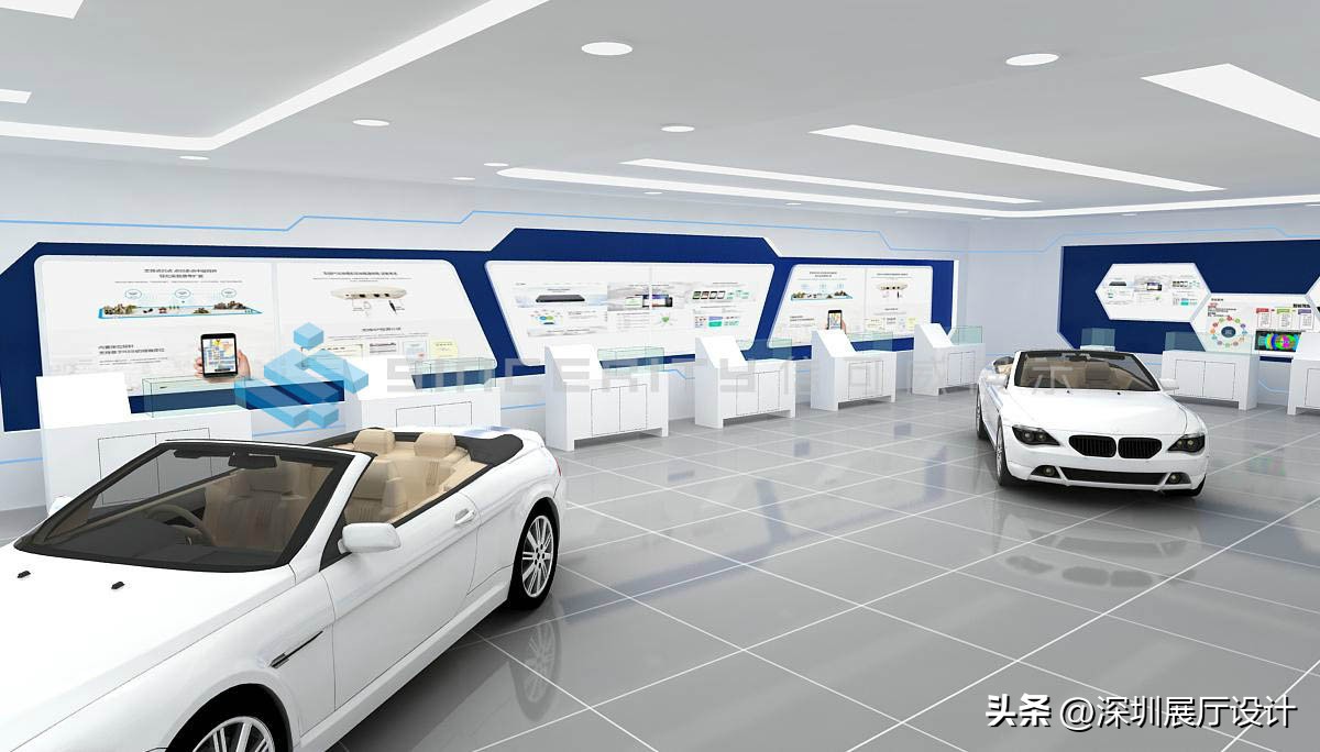 汽车店展厅设计方案创意设计,汽车企业展厅营销方案