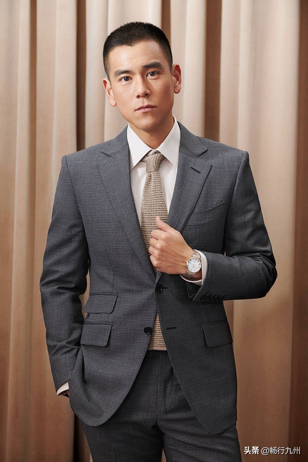 浪琴表携手优雅形象大使,浪琴彭于晏同款新款