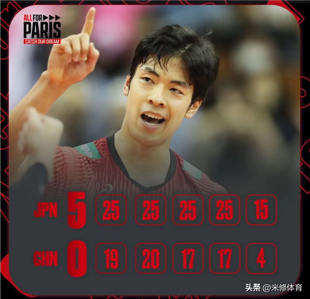 中国排球519*案惨**！男排0-5输日本，江川领衔主力阵容却全线崩盘