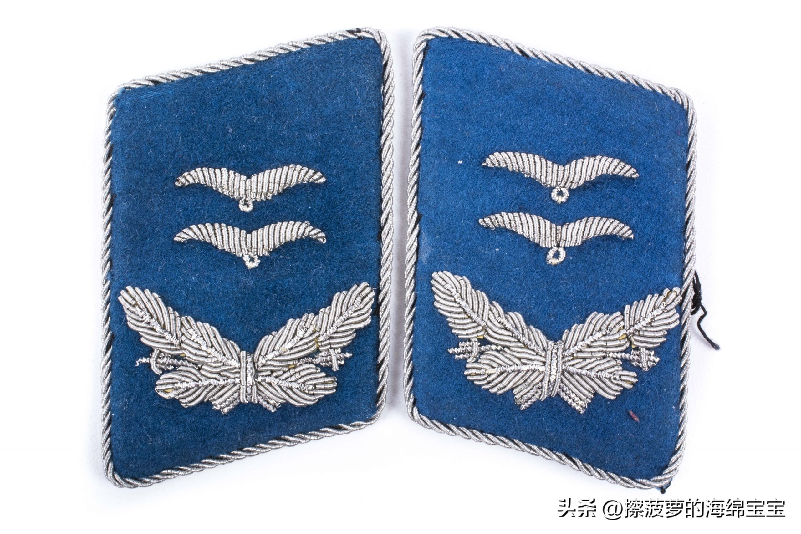 二战德国空军军衔标志,二战德国军衔级别对照表