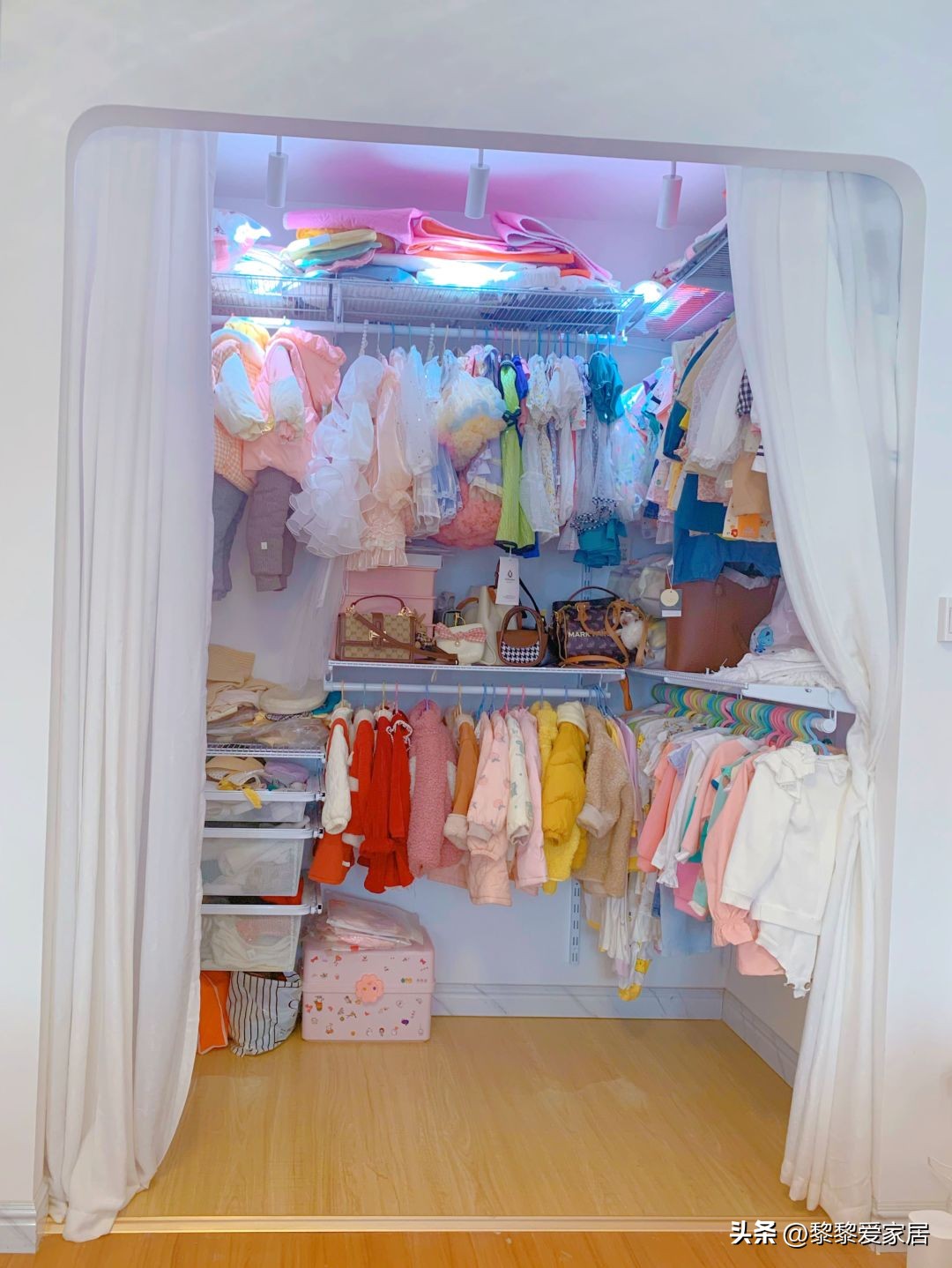 最合理的儿童衣帽间设计,儿童房加衣帽间怎么装修
