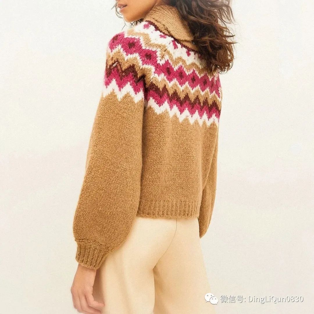「针织图解」品牌LiuJo新系列中的5款针织衫