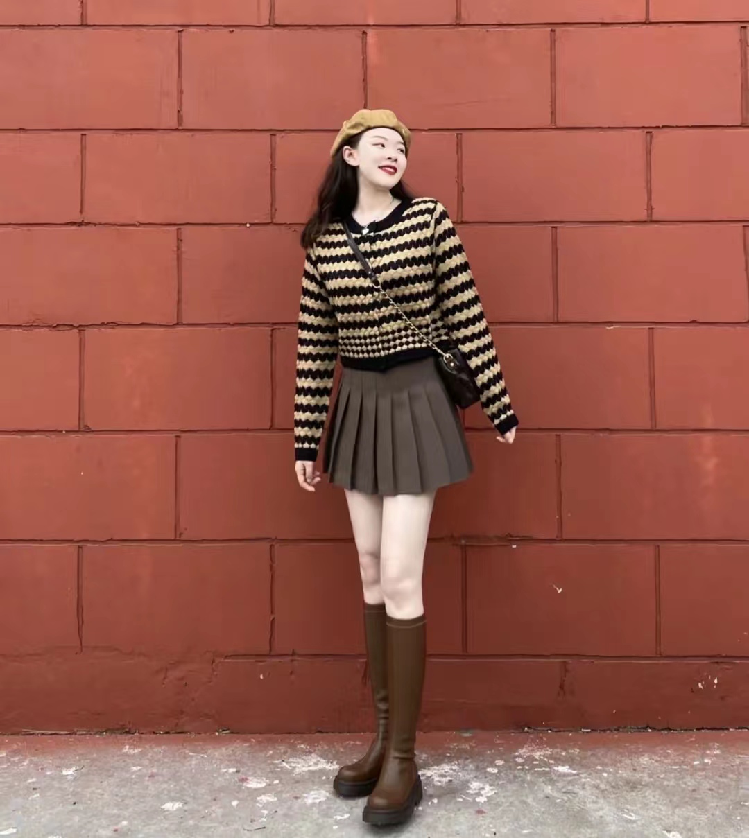 显高又显瘦的长筒靴,显瘦百搭又好看长筒宽靴