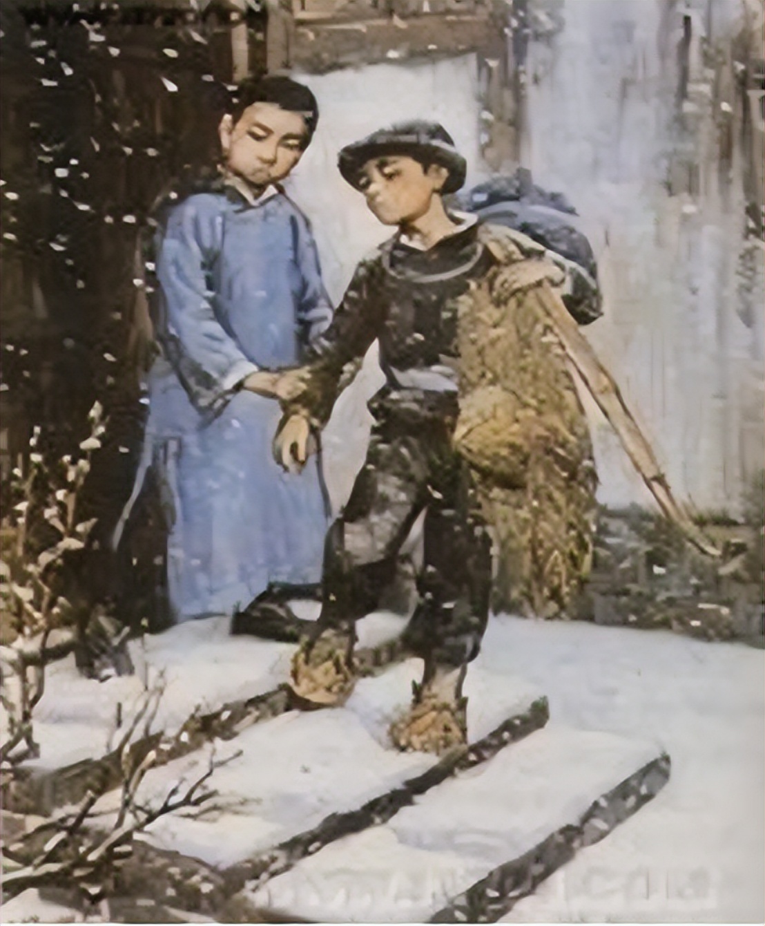 鲁迅的玩伴闰土有多惨,鲁迅玩伴闰土57岁病逝留下5子