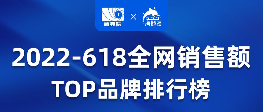 2022年618各大品牌销售排行榜,2022年中国品牌销量排行榜总榜