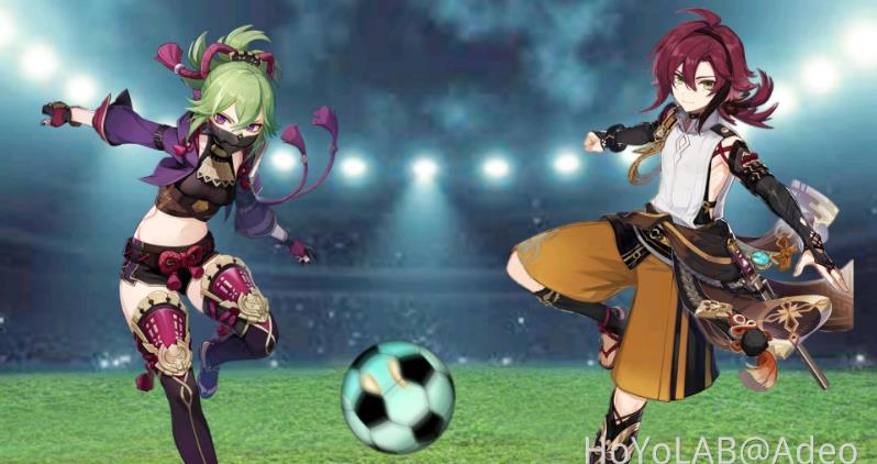 原神胡桃足球,原神踢足球活动