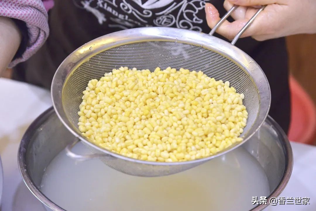 「香兰小美教程」绿豆牛奶饮，丝滑浓稠清润降火