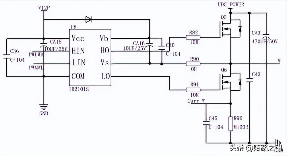 两轮车控制器电路图,两轮车控制器有软硬启动吗