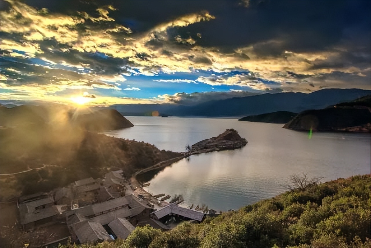 泸沽湖风景真实照片,泸沽湖到贵州沿途风景