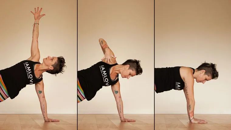 侧卧瑜伽每天必练100个动作,9分钟正确瑜伽视频