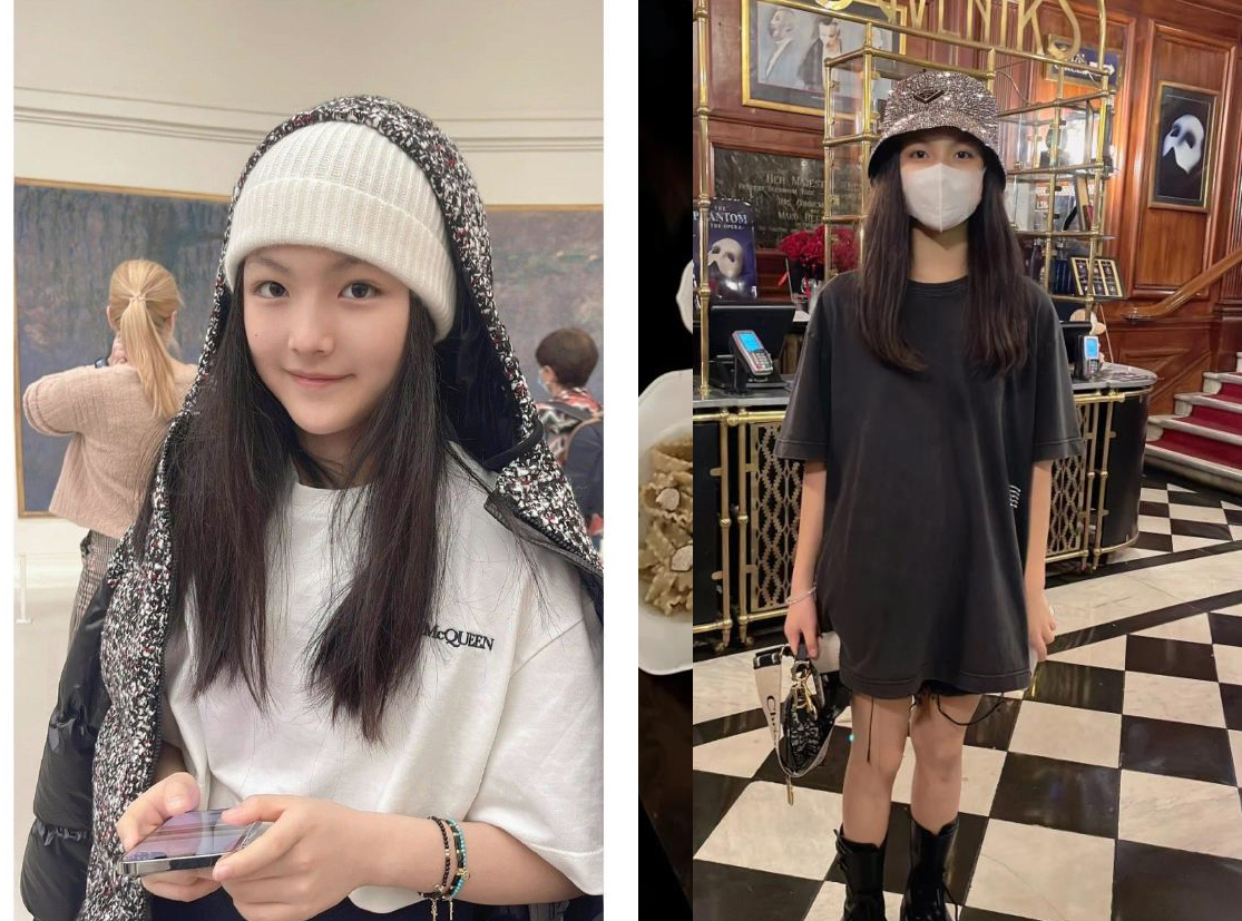 李湘晒女儿王诗龄瘦下来后的样子,李湘女儿王诗龄穿一万块衣服