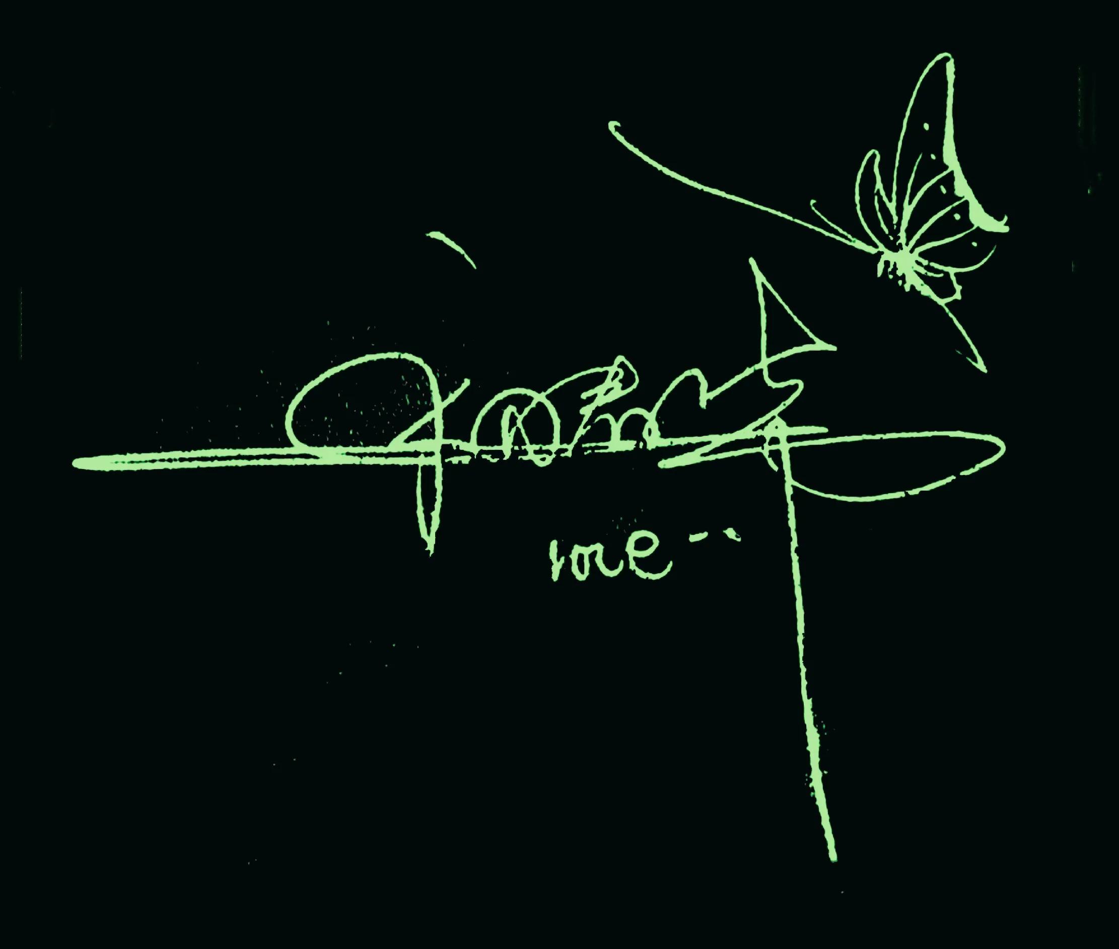 硬笔诗句作品签名,硬笔书法天地写法