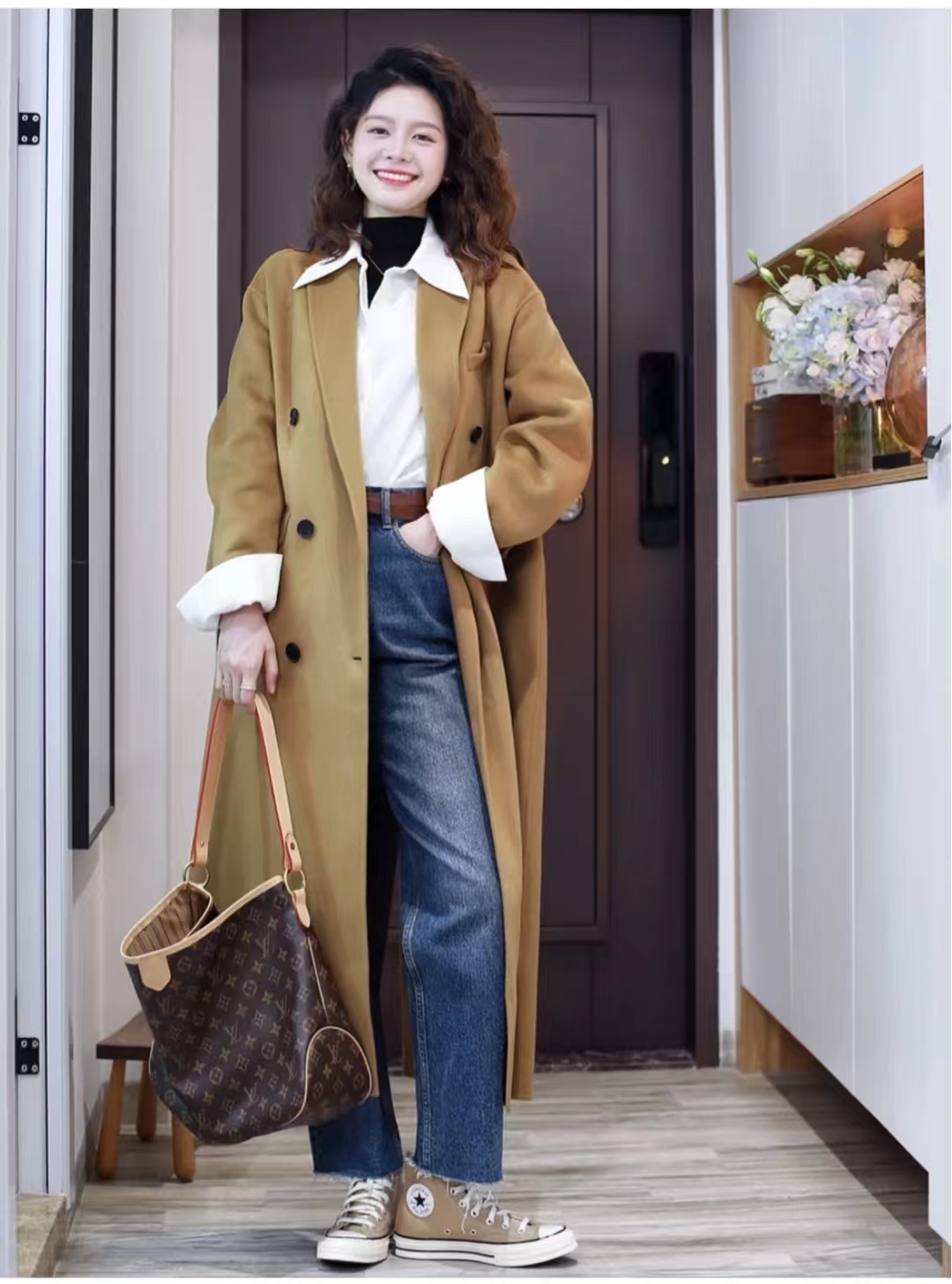 17套非常大气的大衣颜色搭配,穿出大女人高级感