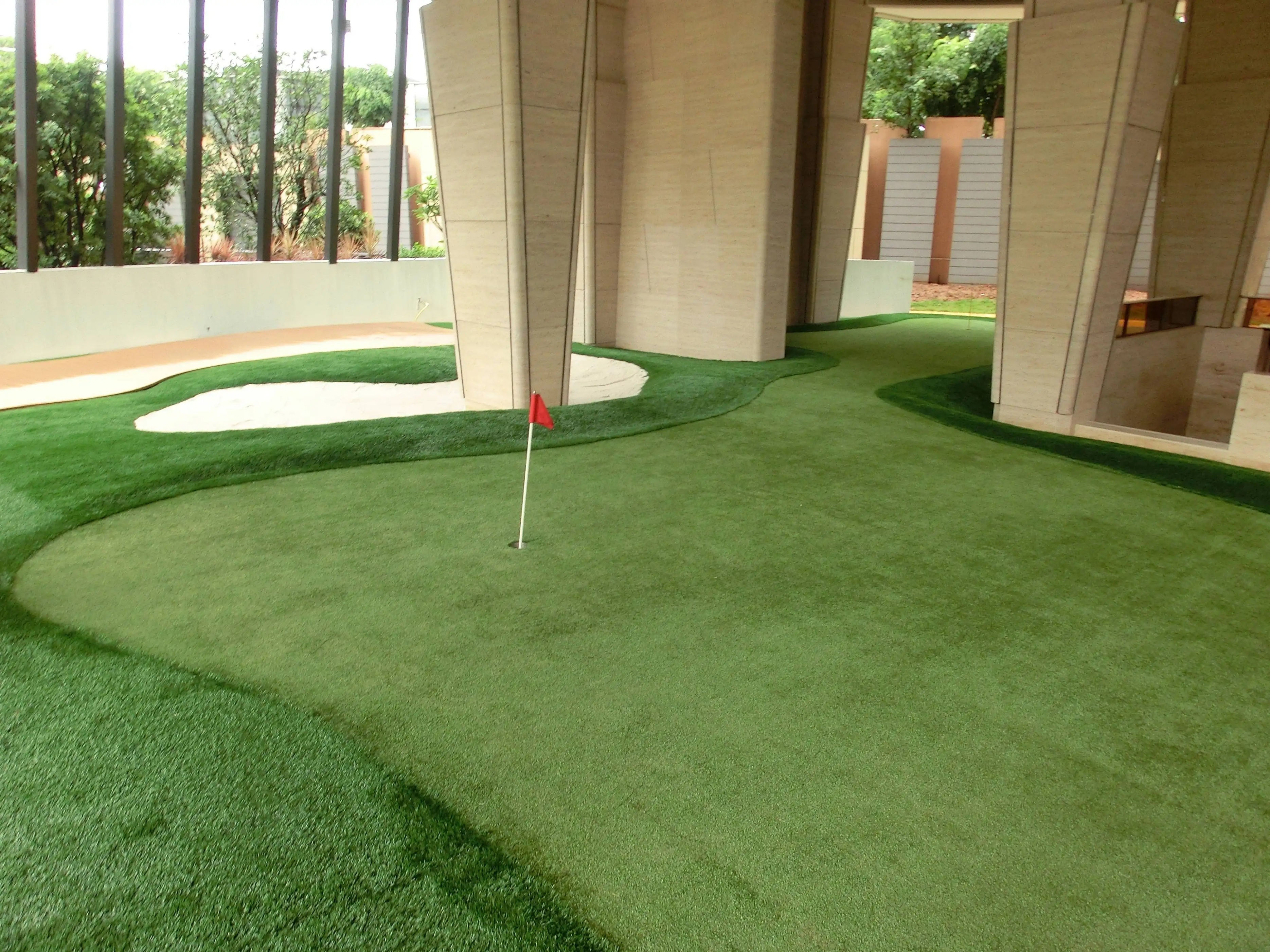 果岭人造草坪多少钱一平方,人造草坪果岭价格