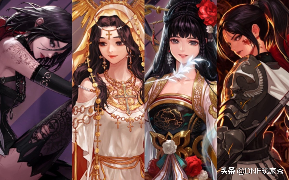 dnf角色徽章推荐,dnf女毒王红黄蓝绿徽章选择