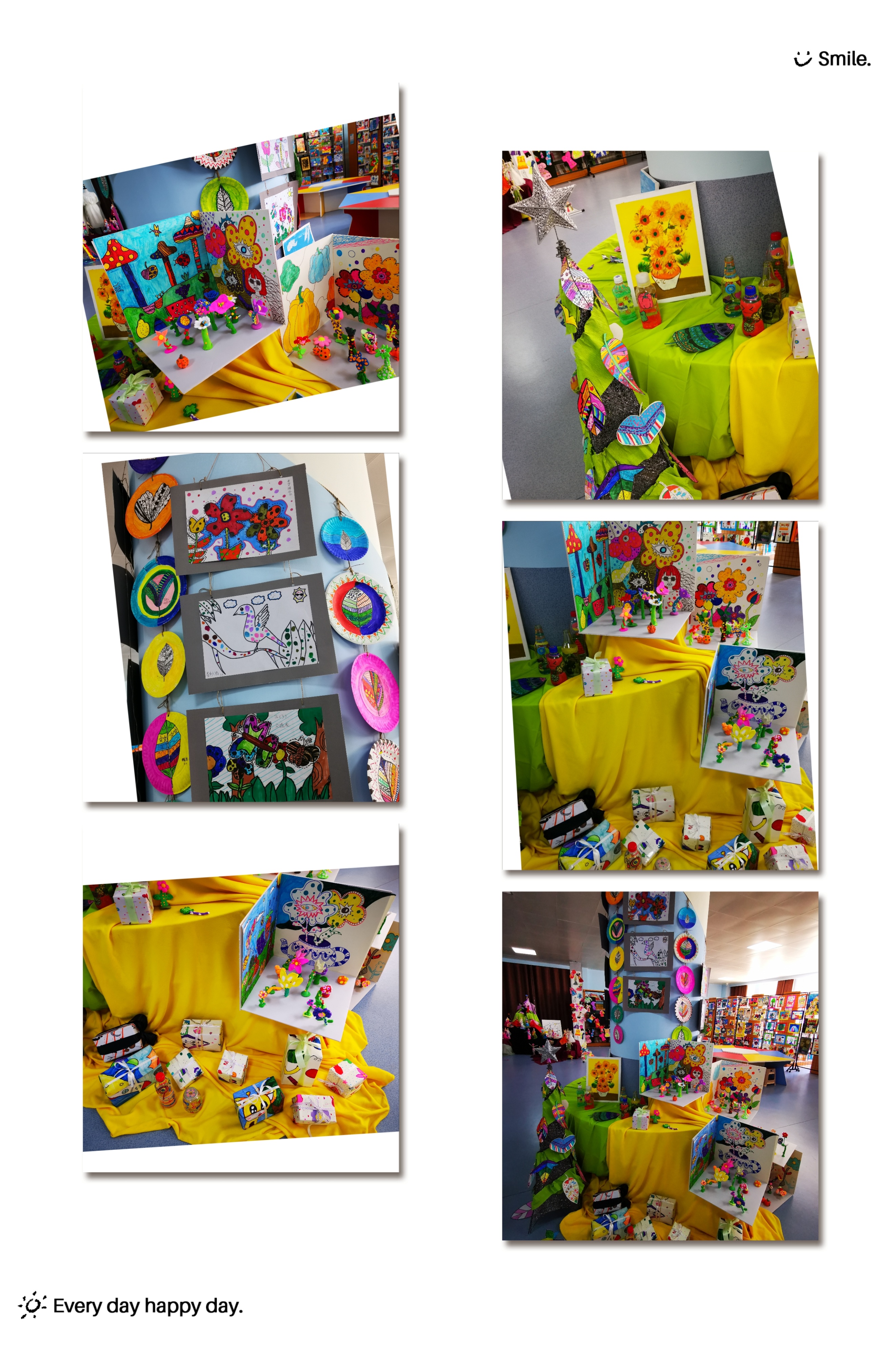 实验小学举办绘画展,沾化三小六一儿童节表演