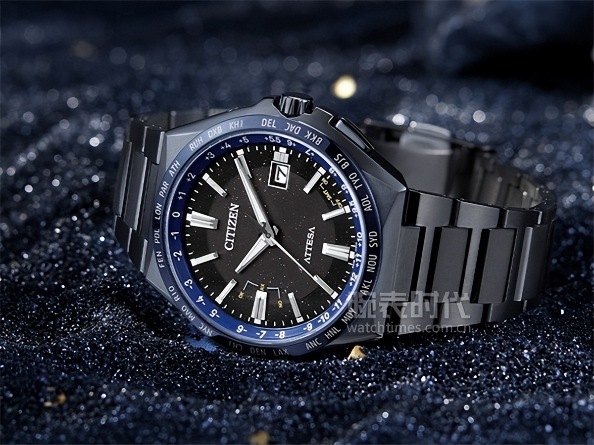 西铁城“蓝宇宙”，想说爱你太容易