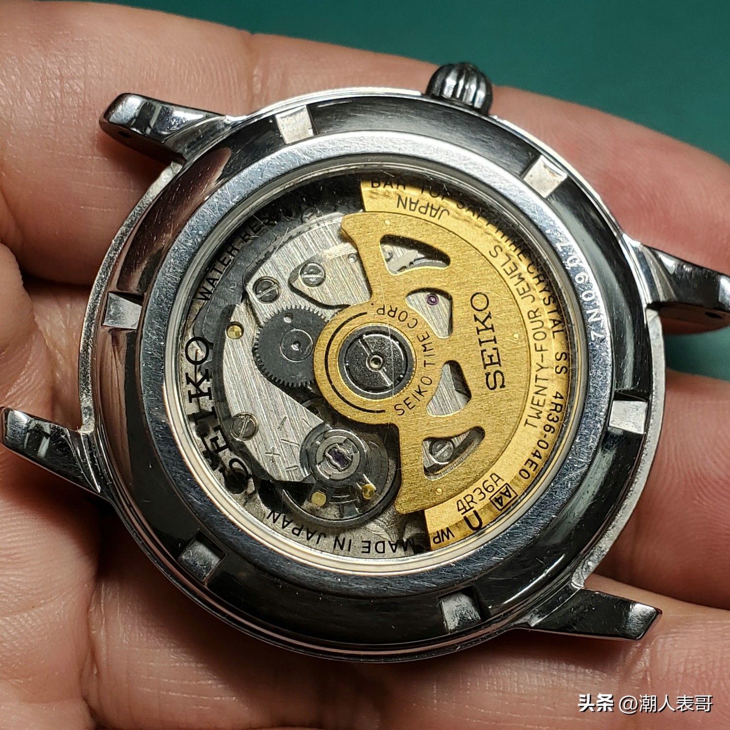 日系手表必备知识大全图解,日本精工4r36系列