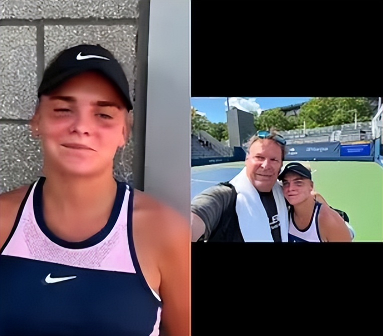 捷克16岁女选手赛场边被父亲和教练若无其事拍屁股，网友震惊了