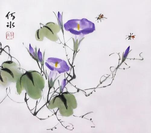 朝开夕闭一一快乐的牵牛花（散文）