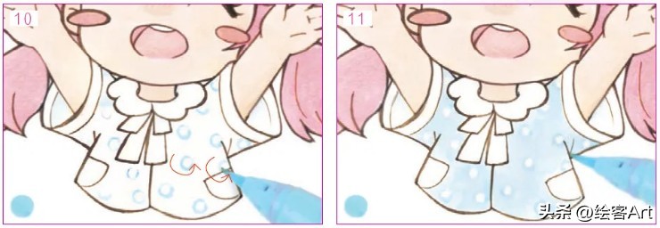 怎么画q版纸娃娃,画q萌版娃娃