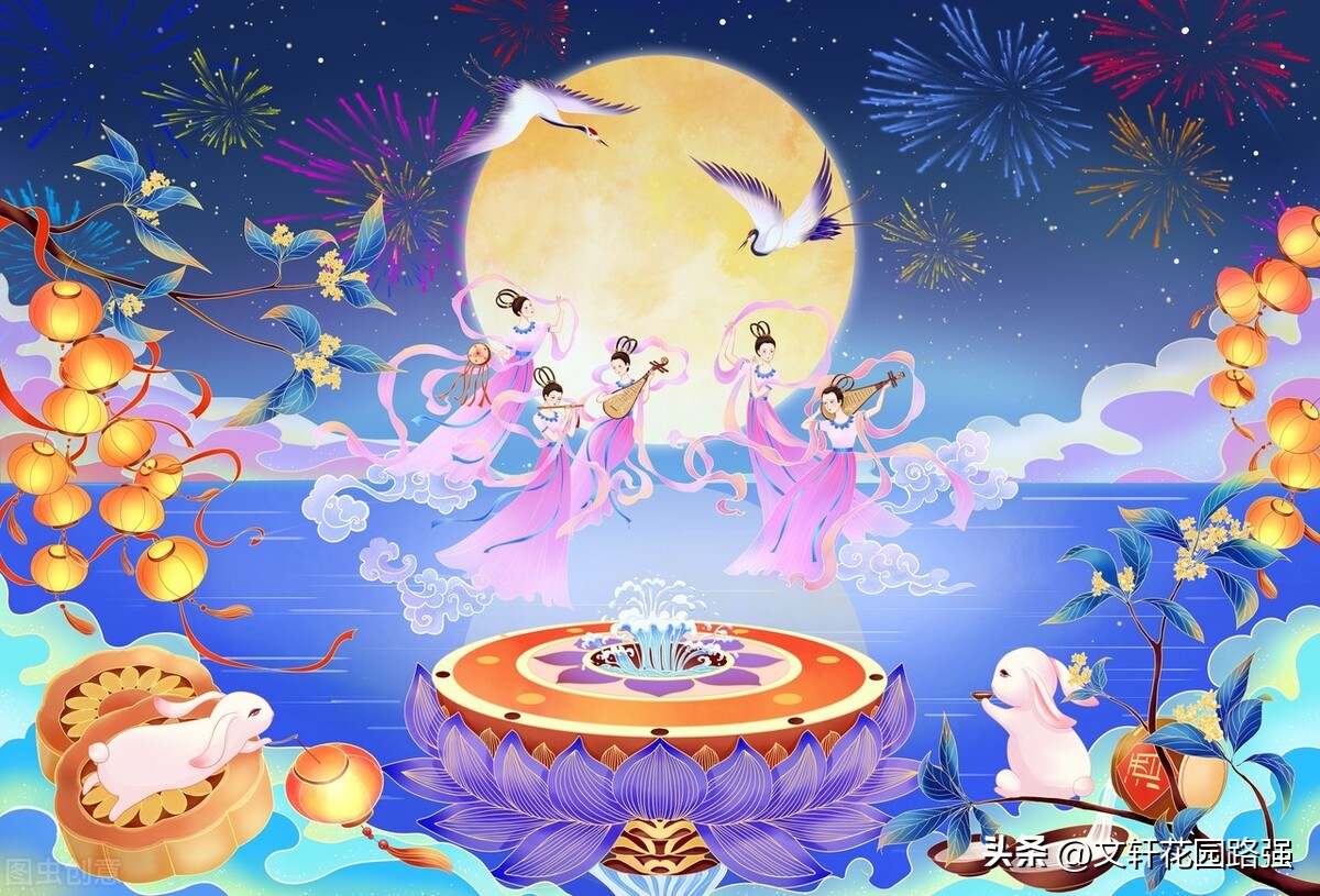 关于中秋节或带有月的古诗词,中秋月月到中秋偏皎洁赏析