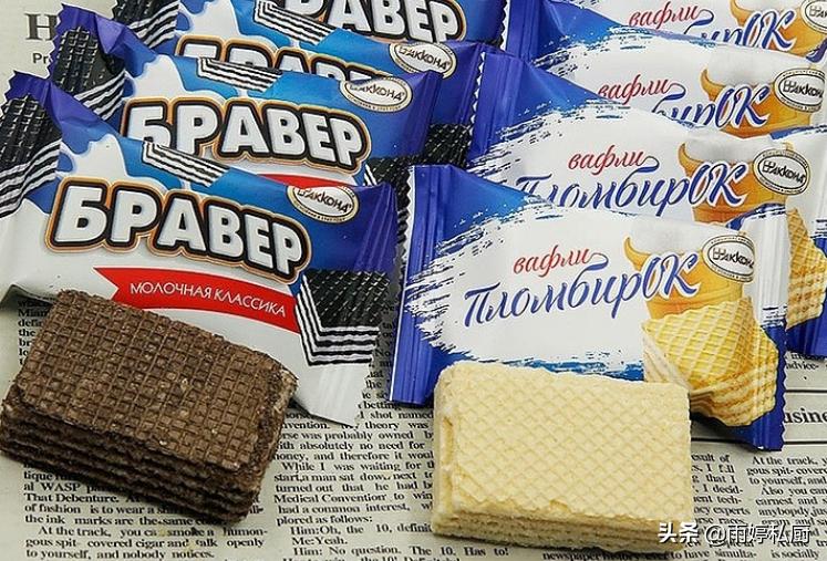 中国进口俄罗斯零食2022,你吃过俄罗斯的牛轧糖吗