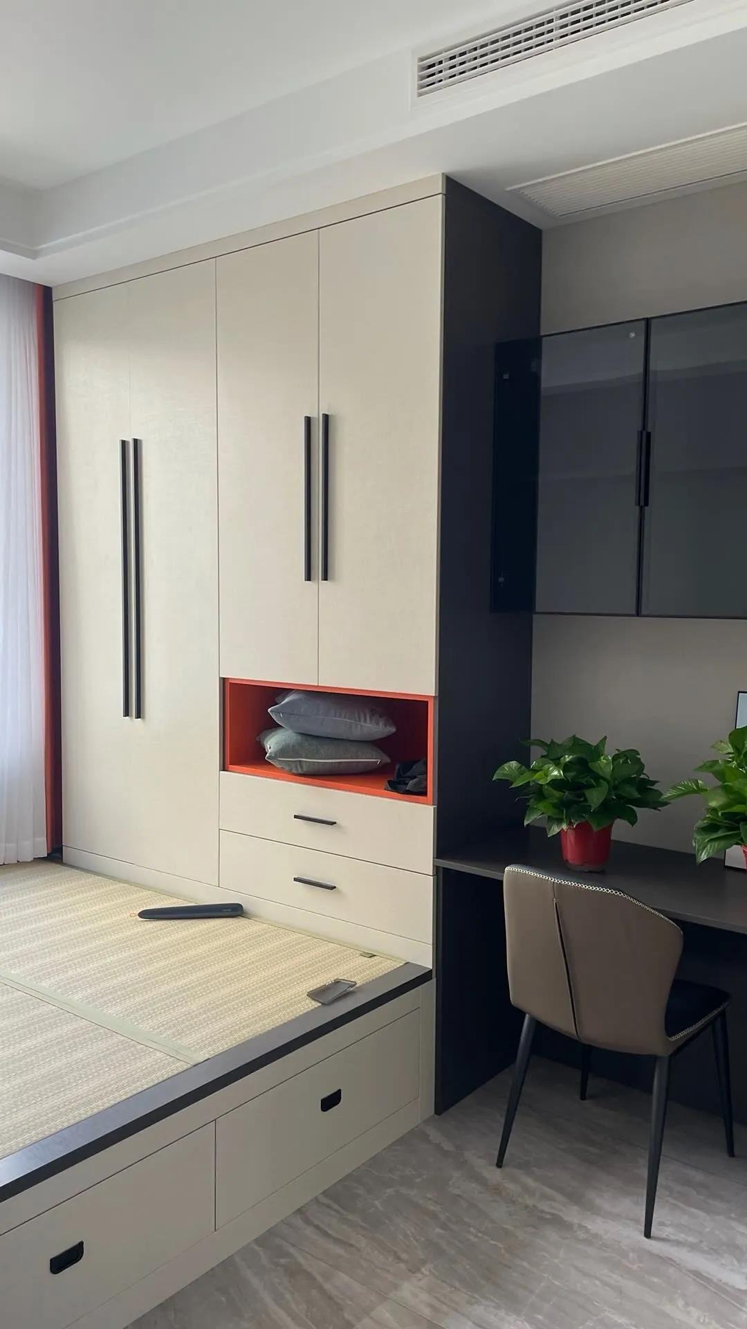 30款榻榻米书桌设计,榻榻米30厘米柜效果图