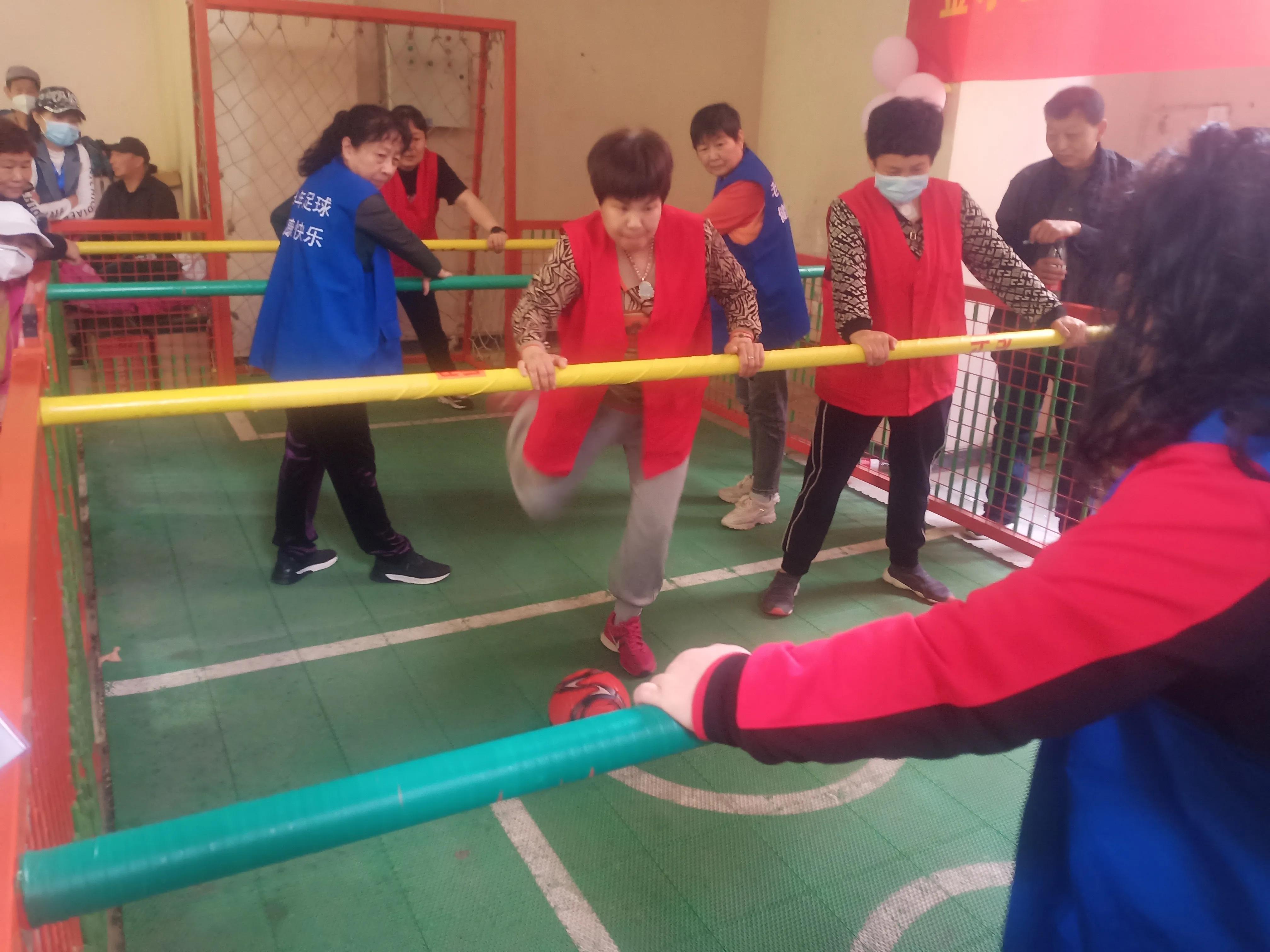 和谐邻里情主题门球比赛,邻里之家杯足球赛