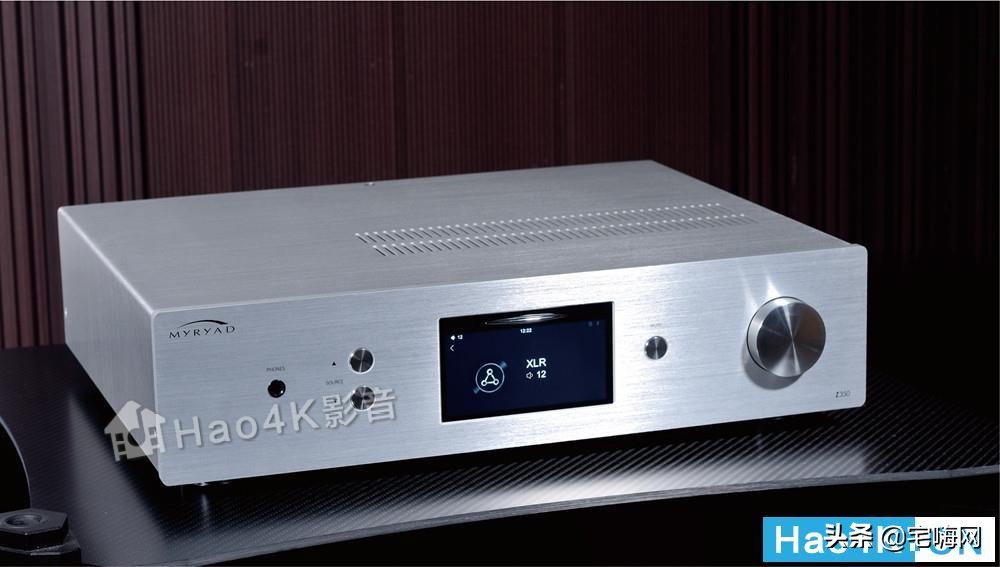 高性价比组合：MYRYAD（美丽安）Z350合并式功放：简便数播
