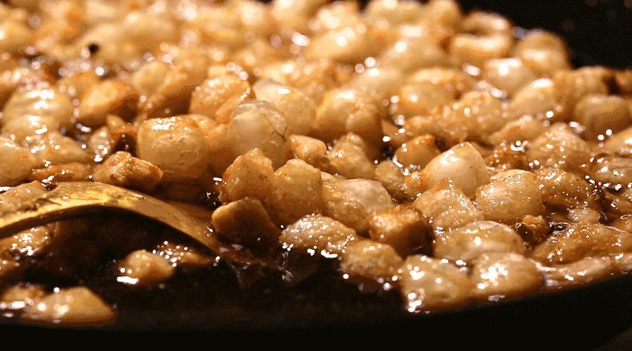 猪油可以拌米饭吃吗,猪油炒菜加米饭