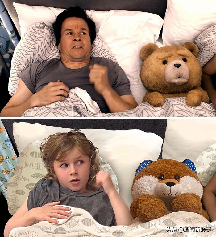 外国父子模仿视频,父子模仿香港电影片段