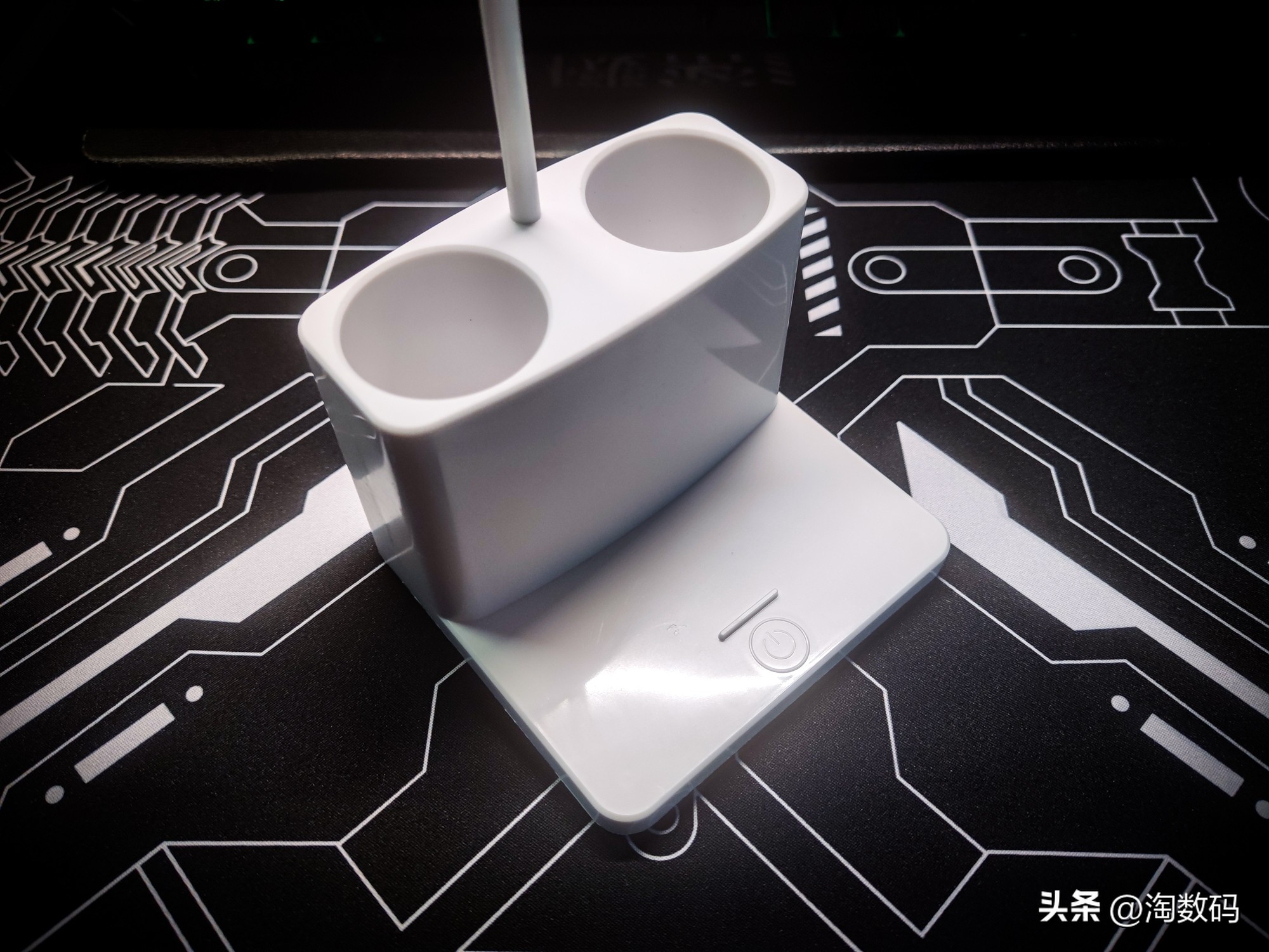 智能台灯拆解测评,无极调光台灯拆解