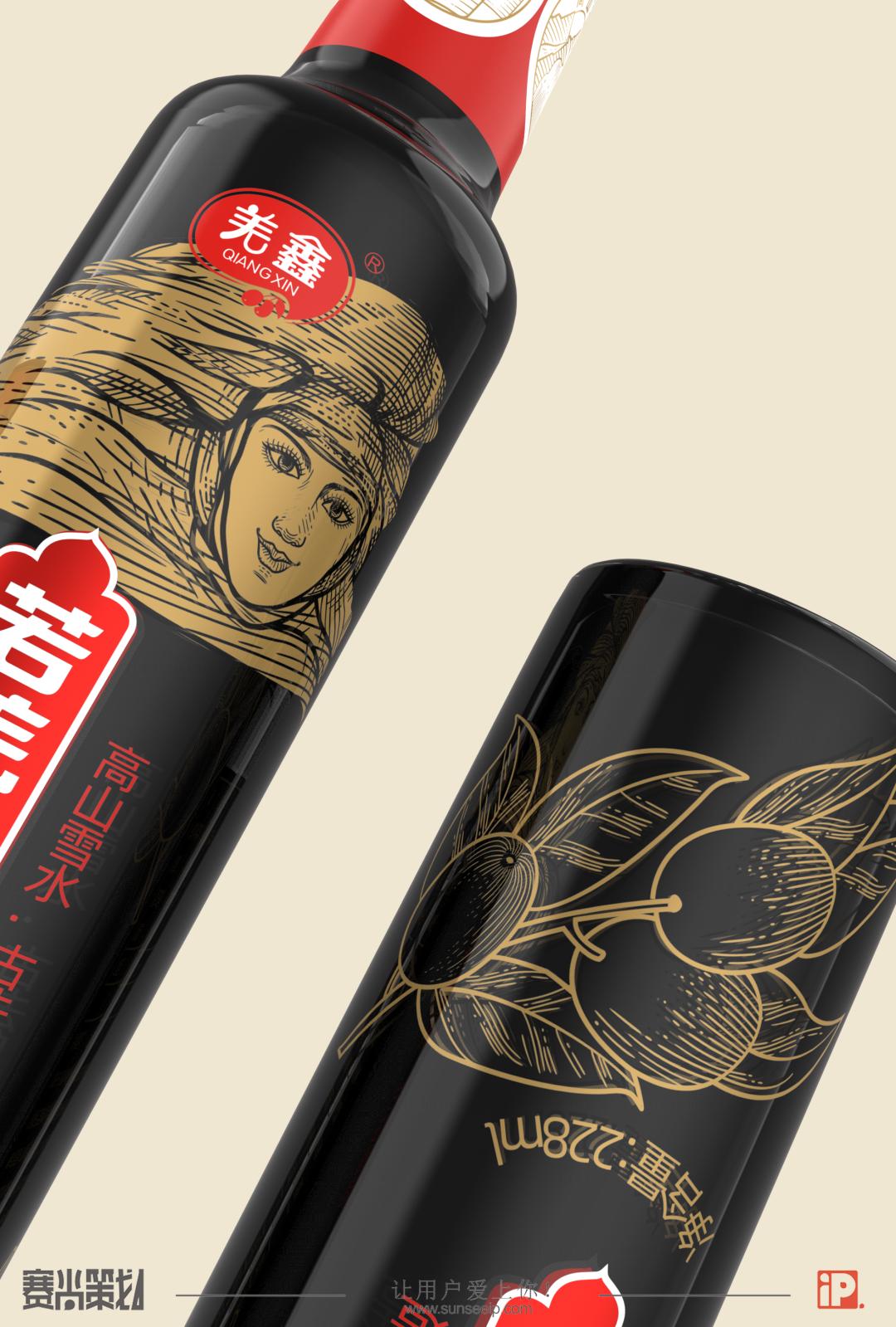 赛尚案例｜IP“楼兰美女”为羌鑫·若羌红枣醋代言，助力产业振兴