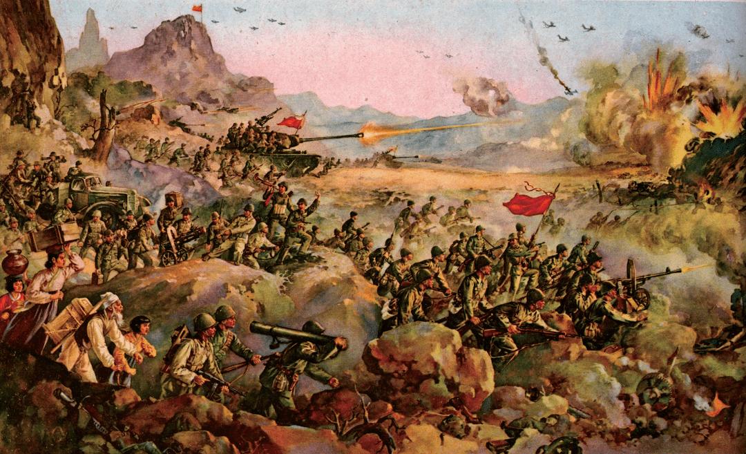 抗美援朝战争邱少云与黄继光事迹,抗美援朝战场邱少云等英雄事迹