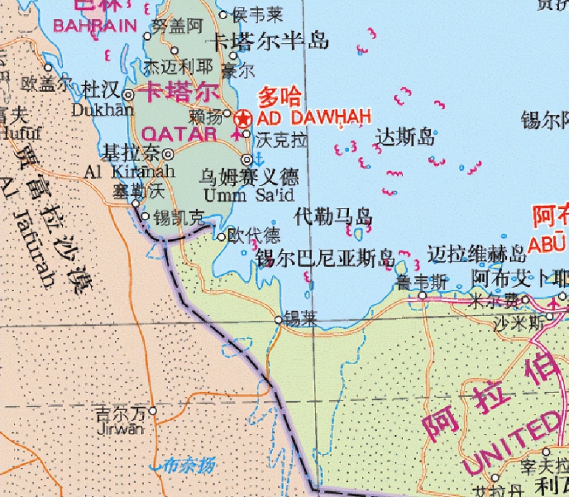 沙特和卡塔尔是什么关系,卡塔尔和沙特以前是同一个国家吗