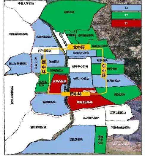 太原哪个区的房价下跌最惨,24年下半年哪个板块最好
