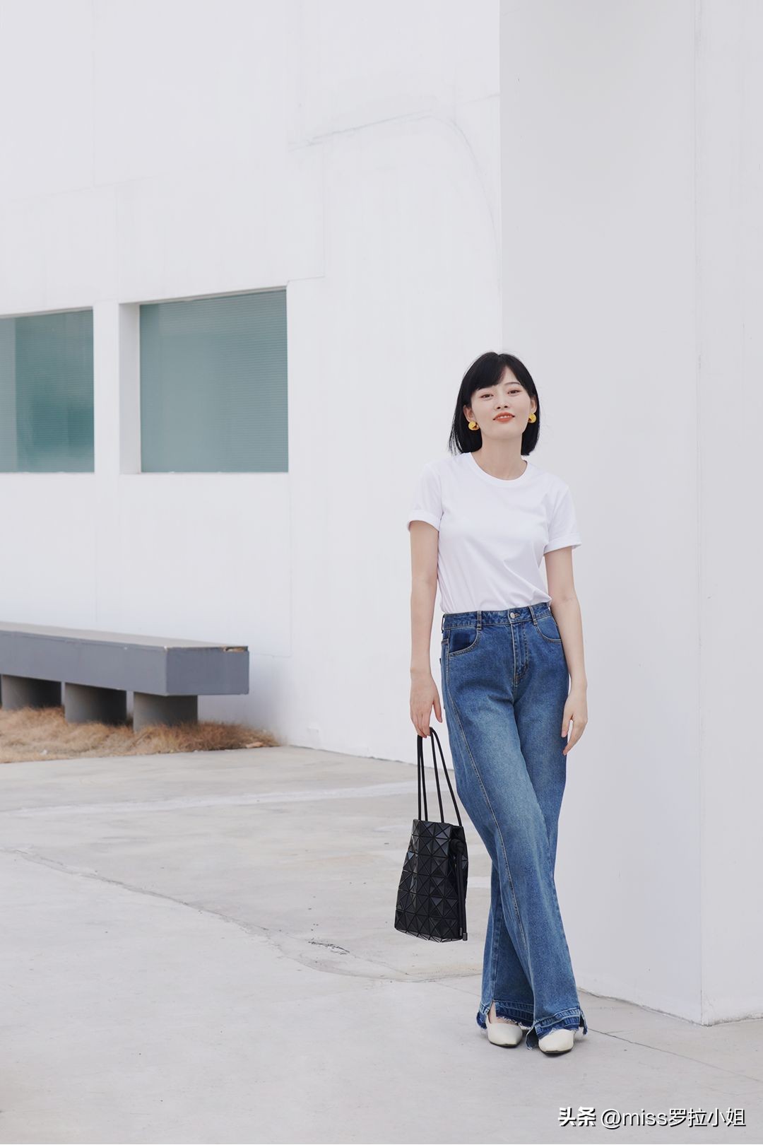 小个子雪纺v领上衣质感,女生穿搭ins高级质感上衣