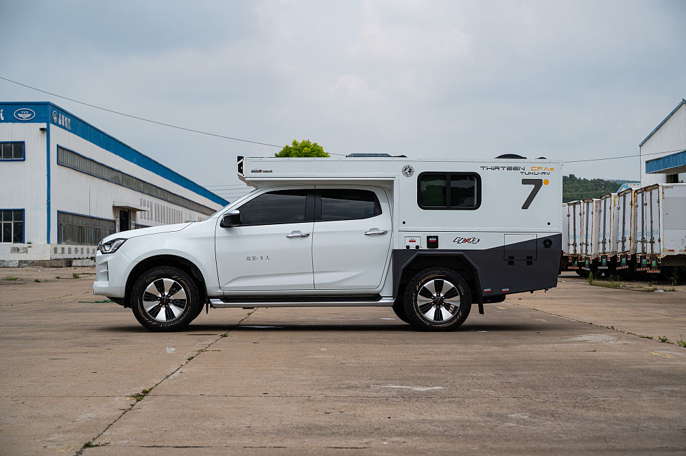 五十铃四驱轻卡房车最新,五十铃四驱柴油版单排硬顶房车